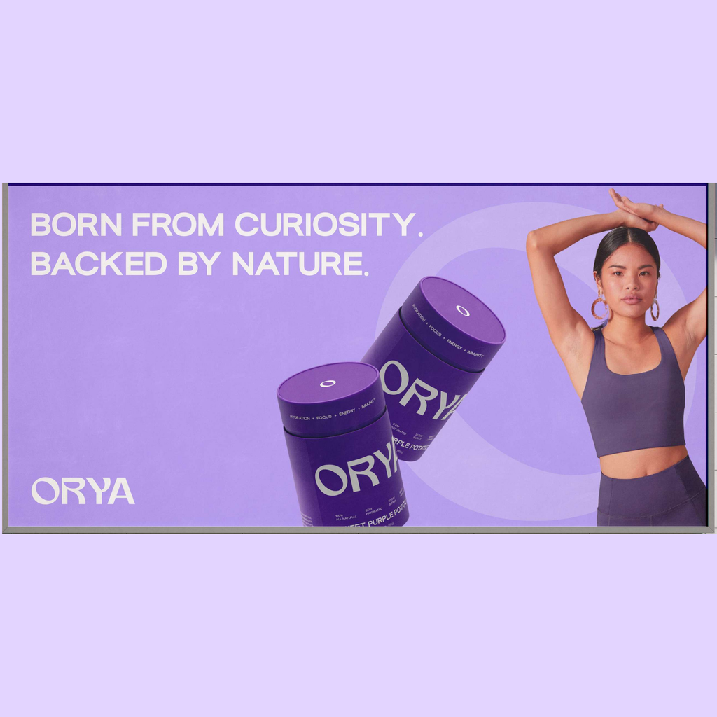 ORYA™ Mini Purple Sweet Potato Tin – Clean Energy. Pure Nutrition. Anywhere.