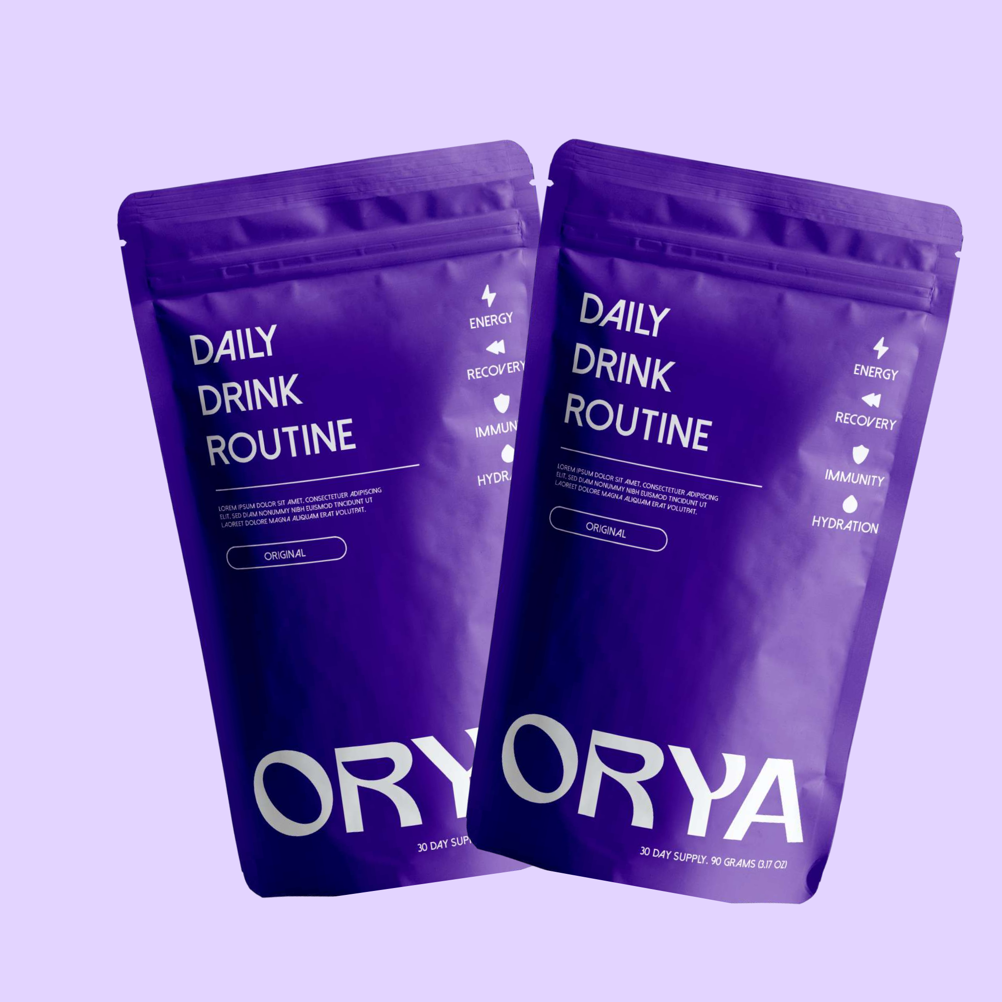 ORYA Purple Sweet Potato Powder – Duo Pack (2×500g)